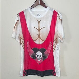 WWE Bret the Hitman Hart Wrestling Shirt Walmart Costume Size Medium